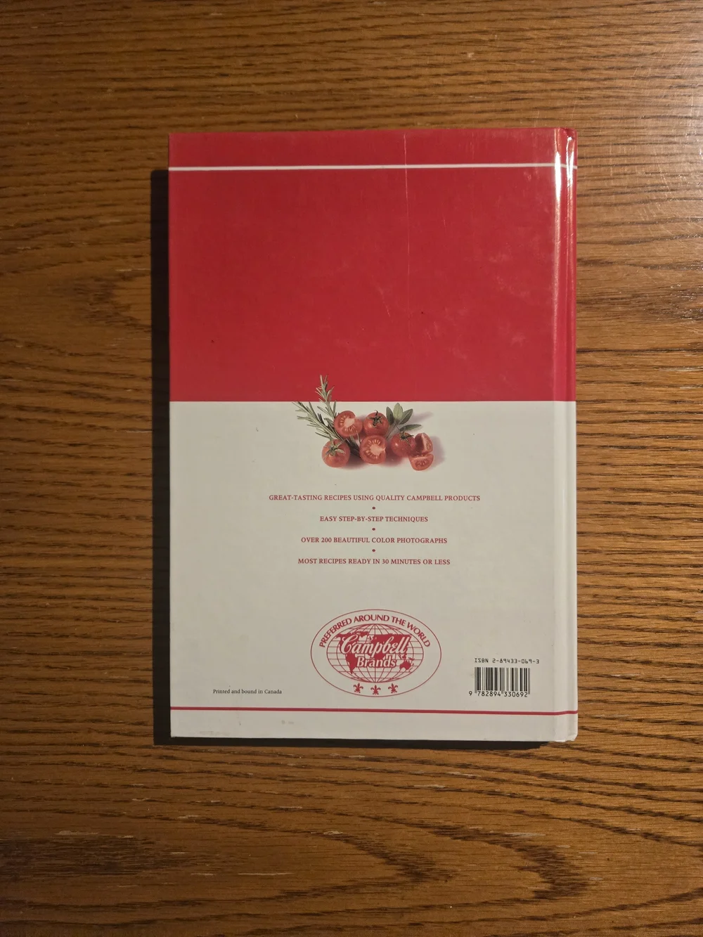 Campbell's Quick and Easy Recipes Cookbook